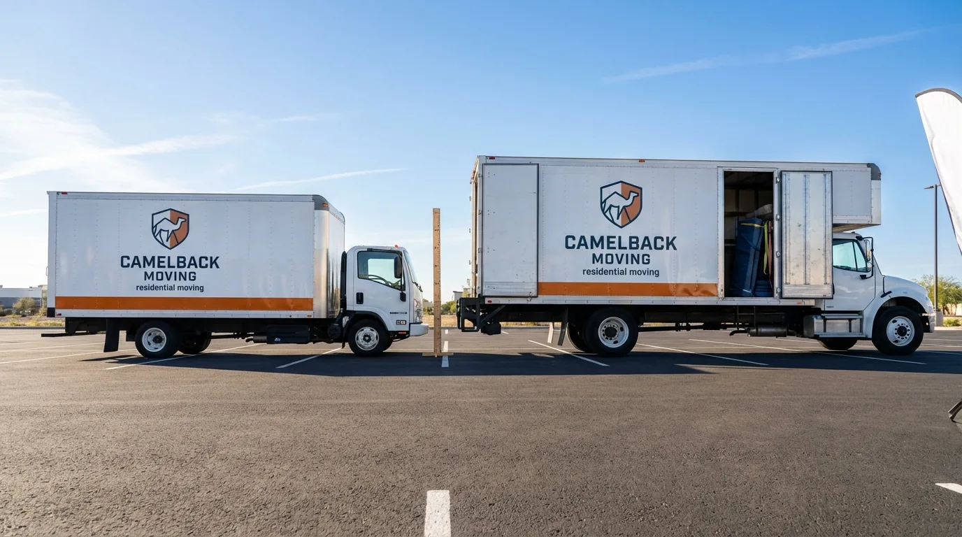 Moving truck size capacity guide in Country Club Hills